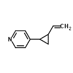 CAS#: 344327-09-9， 4-(2-Vinylcyclopropyl)Pyridine