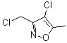 CAS 登录号：344329-96-0， 4-氯-3-(氯甲基)-5-甲基-1,2-恶唑