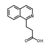 CAS 登录号：344334-31-2， 3-(1-异喹啉基)丙酸