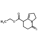 CAS#: 344335-03-1， Ethyl 5-Thioxo-2,3,5,6,7,8-Hexahydro-8-Indolizinecarboxylate