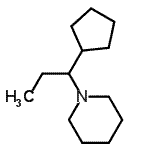 CAS#: 344396-09-4， 1-(1-Cyclopentylpropyl)Piperidine
