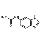 CAS 登录号：34443-02-2， N-(1H-苯并咪唑-6-基)乙酰胺