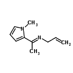 CAS 登录号：344752-33-6， (1E)-N-烯丙基-1-(1-甲基-1H-吡咯-2-基)乙烷亚胺
