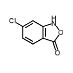 CAS 登录号：344779-30-2， 6-氯-2,1-苯并恶唑-3(1H)-酮