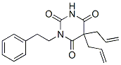 CAS 登录号:34486-71-0, 1-(2-苯基乙基)-5,5-二(丙-2-烯基)-1,3-二嗪农-2,4,6-三酮