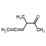 CAS 登录号：344901-98-0， 3-甲基-4,5-己二烯-2-酮