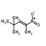 CAS 登录号：344907-67-1， (E)-4,4-二甲基-2-硝基-戊-2-烯