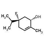 CAS#: 345300-83-6， (1S,5S)-5-Fluoro-5-Isopropyl-2-Methyl-2-Cyclohexen-1-Ol