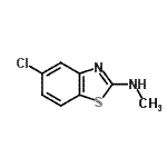 CAS 登录号：34551-17-2， 5-氯-N-甲基-1,3-苯并噻唑-2-胺