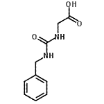 CAS 登录号：34582-41-7， N-(苄基氨基甲酰)甘氨酸