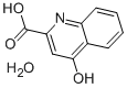 结构式 CAS# 345909-35-5, 4-羟基喹啉-2-羧酸水合物