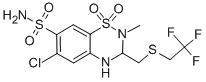 CAS 登录号：346-18-9， 泊利噻嗪