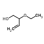 CAS 登录号：34684-08-7， 2-乙氧基-3-丁烯-1-醇