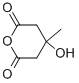 结构式 CAS# 34695-32-4, 3-羟基-3-甲基戊二酸酐