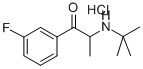 CAS 登录号：34841-38-8， 2-(叔丁基氨基)-1-(3-氟苯基)丙-1-酮盐酸盐