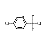 CAS 登录号：349-93-9， 5-氯-2-[氯(二氟)甲基]吡啶