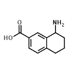 CAS 登录号：349101-96-8， 8-氨基-5,6,7,8-四氢-2-萘甲酸