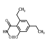 CAS 登录号：349392-87-6， 2,4-二乙基-N,6-二羟基苯甲酰胺