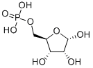 CAS 登录号：34980-65-9， alpha-D-核糖-5-磷酸酯