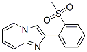 CAS 登录号：3504-04-9， 2-(2-甲基磺酰基苯基)咪唑并[1,2-a]吡啶