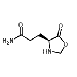 CAS 登录号：350496-66-1， 3-[(4S)-5-氧代-1,3-恶唑烷-4-基]丙酰胺
