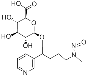 CAS#: 350508-29-1， 4-(Methylnitrosamino)-1-(3-Pyridyl)-1-Butanol-N-beta-D-Glucuronide