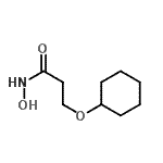 CAS 登录号：350513-32-5， 3-(环己基氧基)-N-羟基丙酰胺