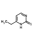 CAS 登录号：35071-18-2， 6-乙基-2(1H)-嘧啶硫酮