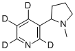 CAS 登录号：350818-69-8， (+/-)-烟碱-D4