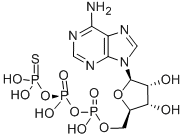 CAS#: 35094-46-3， Adenosine-5'-O-(1-Thiotriphosphate)
