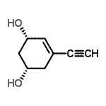 CAS 登录号：350985-76-1， (1S,3S)-5-乙炔基-4-环己烯-1,3-二醇