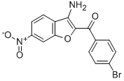 CAS#: 351003-26-4， 3-Amino-2-(4-Bromobenzoyl)-6-Nitrobenzofuran