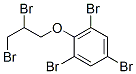 结构式 CAS# 35109-60-5, 1,3,5-三溴-2-(2,3-二溴丙氧基)苯