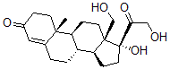 CAS 登录号：35121-42-7， (8R,9S,10R,13S,14S,17R)-17-羟基-17-(2-羟基乙酰基)-13-(羟基甲基)-10-甲基-2,6,7,8,9,11,12,14,15,16-十氢-1H-环戊二烯并[a]菲-3-酮