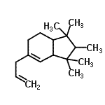 CAS 登录号：351343-77-6， 6-烯丙基-1,1,2,3,3-五甲基-3A,4,5,7A-四氢-2H-茚