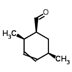 CAS 登录号：35145-02-9， (1S,2R,5R)-2,5-二甲基-3-环己烯-1-甲醛