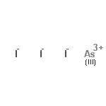 CAS 登录号：35171-52-9， 碘化砷