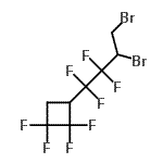CAS#: 35208-00-5， 3-(3,4-Dibromo-1,1,2,2-Tetrafluorobutyl)-1,1,2,2-Tetrafluorocyclobutane