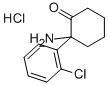 CAS 登录号：35211-10-0， 2-氨基-2-(2-氯苯基)环己酮盐酸盐