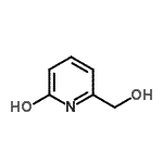 结构式 CAS# 352514-21-7, 6-(羟基甲基)-2-吡啶醇