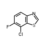 CAS 登录号：352529-93-2， 7-氯-6-氟-1,3-苯并噻唑