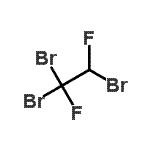 结构式 CAS# 353-97-9, 1,1,2-三溴-1,2-二氟乙烷