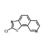CAS 登录号：35317-81-8， 2-氯[1,3]噻唑并[4,5-h]异喹啉