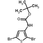 CAS#: 353269-03-1， 2-Methyl-2-Propanyl (2,5-Dibromo-3-Thienyl)Carbamate
