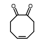 CAS 登录号：35353-89-0， (5Z)-5-环辛烯-1,2-二酮