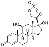 CAS#: 35410-28-7， (11B)-11,17-Dihydroxy-21-[(Methylsulfonyl)Oxy]-Pregna-1,4-Diene-3,20-Dione