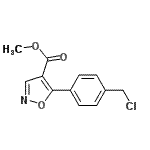 CAS#: 354222-21-2， Methyl 5-[4-(Chloromethyl)Phenyl]-1,2-Oxazole-4-Carboxylate