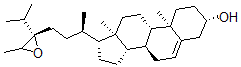CAS 登录号：35458-71-0， (3S,8S,9S,10R,13R,14S,17R)-10,13-二甲基-17-[(2R)-4-[(2S)-3-甲基-2-丙-2-基环氧乙烷-2-基]丁烷-2-基]-2,3,4,7,8,9,11,12,14,15,16,17-十二氢-1H-环戊二烯并[a]菲-3-醇