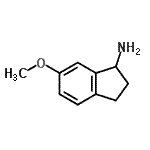 CAS 登录号：354813-79-9， 6-甲氧基-1-茚满胺