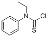 结构式 CAS# 35517-93-2, N-乙基-N-苯基硫代氨基甲酰氯